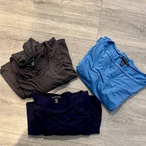 EILEEN FISHER Lot of 3 oversized Tees size Medium